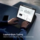 Чехол-клавиатура MoKo черный для iPad Pro 13" (2024/2025) модели A3360 A3361 A3362 с отделяемой беспроводной клавиатурой мультитач-тачпадом и подсветкой QWERTY - изображение 9