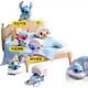 Подушка MINISO Disney Stitch, фигурка в закрытой коробке, декоративная игрушка, подарок на день рождения для мужчин и женщин, одна упаковка. - изображение 1