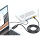 Мережевий адаптер SAMZHE RU202 / USB 2.0 / Ethernet 10/100 Мбіт/с (RJ45) - зображення 3