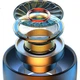 Компьютерный микрофон Aigo K1 для ноутбуков и настольных компьютеров, подходит для онлайн-занятий, видеоконференций, прямых трансляций, киберспорта, записи голоса, проводной конденсаторный микрофон с разъемом 3,5 мм и динамиком. - изображение 1