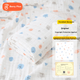 Банное полотенце Babyprints, марля для новорожденных, впитывающее полотенце для младенцев, дышащее одеяло-пеленка для детей, шестислойное. - изображение 4