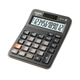 Калькулятор Casio MX-12B для начальной школы (для учеников 4-го класса), компактный, без голосового управления, симпатичный, работает от солнечной энергии и батареек, черный. - изображение 6