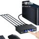 KVM-перемикач Jinghua U401 4-портовий USB Чорний (Q311) - зображення 1