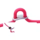 Тренувальний повідець Maobawan Dog P-Rope Anti-Burst для собак, мотузка для грудної шлейки для малих, середніх і великих собак P Chain Y19 чорного кольору - зображення 2