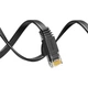 Патч-корд Ugreen Cat 6 плоский 1 Гбіт/с 10 м Чорний (50178) - зображення 3