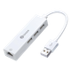 Мережевий адаптер Biaze ZH102 / USB 2.0 / Ethernet 10/100 Мбіт/с (RJ45) / White - зображення 4
