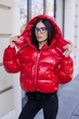 Зимова куртка Mila Nova К-395 44 червоний - изображение 1