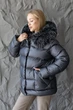 Зимова куртка Mila Nova К-362 42 графіт - зображення 6