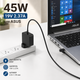 Блок питания VUOHOEG для ASUS 45W 19V 2.37A, штекер 4.0×1.35 мм, зарядный адаптер UK - изображение 2