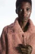 Кардиган жіночий COS spread-collar textured alpaca cardigan 1203300002 XS Рожевий - изображение 4