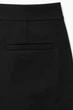 Штани жіночі COS high-waisted pintucked trousers 1211150001 XS Чорний - изображение 5