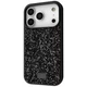 Чехол совместим с любым защитным стеклом Bling World Rock Diamond (TPU) c блестящими кристаллами iPhone 17 Pro Max Black - изображение 1