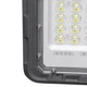 Прожектор с алюминиевым корпусом на солнечной панели 100 Вт 150 LED защита IP65 автономное уличное освещение двора крыльца и въезда с пультом индикацией заряда и таймером Чёрный - изображение 7