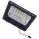 Світлодіодний прожектор на сонячній батареї 300 Вт 270 LED SMD корпус IP67 автономне вуличне світло для автостоянки теплиці та виробничого двору з пультом зміною режимів і таймером Чорний - зображення 10
