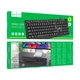 Клавиатура HOCO Cool wired keyboard GM60 (Cyrillic version) |104 Keys, UA/ru/EN Layouts| - изображение 2