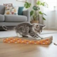 Happet Картонная когтеточка "SIMBA"+Кошачья мята, 43x12,5x5см (DK02) - изображение 3