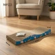 Happet Картонная когтеточка "NALA"+Кошачья мята, 43x12,5x5см (DK03) - изображение 3