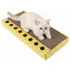 Happet Картонная когтеточка "RAFIKI"+Кошачья мята, 48x22x5см (DK06) - изображение 1