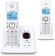 Беспроводной телефон Alcatel F530 Voice Duo белый/серый 2 трубки встроенный автоответчик (запись 14 минут) - Уценка - изображение 1