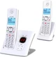 Беспроводной телефон Alcatel F530 Voice Duo белый/серый 2 трубки встроенный автоответчик (запись 14 минут) - Уценка - изображение 6