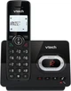 Беспроводной телефон VTech CS2050 черный цифровой автоответчик блокировка нежелательных звонков (до 30 номеров в черном списке) - Уценка - изображение 1