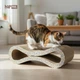 Happet Картонная когтеточка "KAMARI"+Кошачья мята, 40x16x23см (DK11) - изображение 3