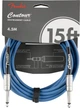 Кабель інструментальний FENDER CABLE CONTOUR SERIES 15' LAKE PLACID BLUE (301297) - зображення 1