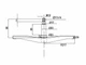 Хрестовина Whicepart для пральної машини Samsung DC97-00124D D17/20/25 мм L98 мм - зображення 4