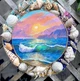Картина Схід сонця над морем, олійний живопис. Совушка - изображение 1