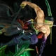 Аниме фигурка Ван Пис, One Piece, Roronoa Zoro, Ророноа Зоро в классическом образе, не подвижная с подсветкой, 24 cм (OP 0173) - изображение 8