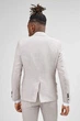 Піджак Twisted Tailor Runner світло-бежевий (нейтральний) льон Skinny Fit (приталений) однобортний жакет з одним гудзиком розмір 38 L - зображення 6