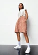 Шорты женские Missguided Sean John x Missguided Velvet Towel коричнево-бежевый велюр 50% хлопок 50% полиэстер размер 8 (36) - изображение 1