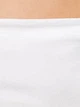 Блуза NA-KD 1579-000098-4070 Білий колір відкриті плечі off-shoulder довгий рукав обтислий крій однотонна Розмір S - зображення 3