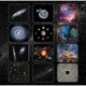 Детский ночник проектор звездного неба + 12 картриджей Galaxy Projector сетевой светильник ночной для детей спальни с проекцией планетарий для спальни ночник звездное небо детский Белый - изображение 7