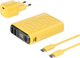 Powerbank RealPower PB-10000PD 10000 mAh Yellow (4040895009203) - obraz 2