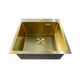 Мийка з нерж. сталі MIXXUS MH5050 MICRO DECOR BRUSHED GOLD (3.0/0.8) (колір матове золото) (MI8214) - зображення 4
