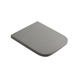 Сидіння-кришка для унітазу MIXXUS PREMIUM SEAT COVER QUADRO-2004 GRAY 425х358х32mm дюропластове швидкознімне з мікроліфтом (MP6686) - изображение 1