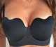 Бюстгальтер балконет push-up без каркасов 8130 Lora Iris черный XL - изображение 3