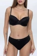Комплект білизни: бюстгальтер push-up та бразиліани 9481 Balaloum чорний 85C/XL - зображення 3