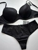 Комплект білизни: бюстгальтер push-up та бразиліани 9481 Balaloum чорний 85C/XL - зображення 4