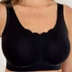Безшовний топ-бюстгальтер 8095 Lora Iris чорний 4XL - зображення 3