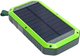 Powerbank RealPower PB-10000 Solar 10000 mAh Black (4040895010322) - obraz 1