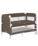 Манеж-ліжко 2в1 Carrello Porta CRL-18103, Chocolate Brown - изображение 2