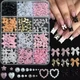 Набор шармов для декора ногтей Бантики Pink - изображение 1