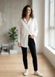 Сорочка жіноча Oversize однотонна G&N Біла 18199 L (48) - зображення 1
