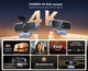 Веб-камера UGREEN CM831 с адаптером USB-A на USB-C 4K 30 кадров/с 1080p 60 кадров/с PDAF-автофокус 2 микрофона с шумоподавлением USB 2.0 до 480 Мбит/с CMOS 8 Мп UVC Plug and Play диагональный обзор 70° черная (65381) - изображение 2
