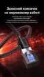 Сетевой кабель UGREEN NW153 15 м Cat 8 Class I скорость до 40 Гбит/с F/FTP поддержка PoE полоса 2000 МГц чистая медь черный (30799) - изображение 11