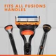 Сменные лезвия для мужской бритвы Gillette Fusion5 (12 штук) - изображение 5