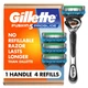 Бритва для мужчин Gillette Fusion ProGlide 1 ручка + 4 сменные лезвия - изображение 1