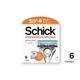 Сменные лезвия для мужских бритв Schick Quattro Titanium 6 штук - изображение 6